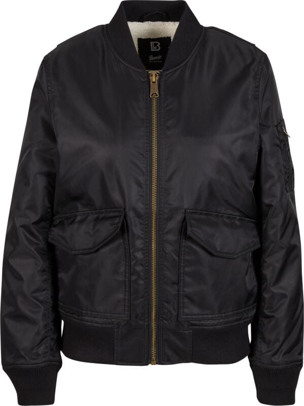 Rock Revival "Sherpa Bomber Jacket" Mid-Season Jackets Black By Brandit
