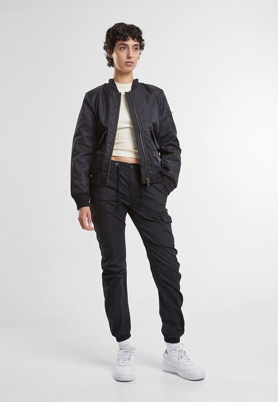 rock revival "Sherpa Bomber Jacket" Mid-Season Jackets black by Brandit