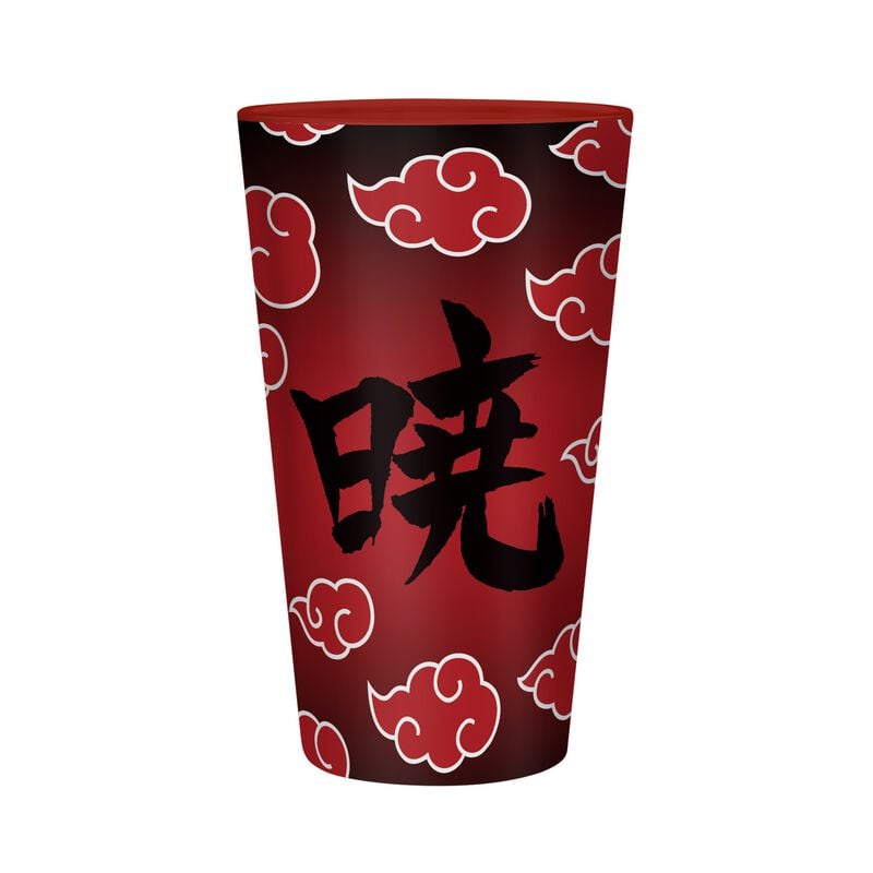 Rock Revival "Shippuden - Akatsuki" Drinking Glass Red-black-white By Naruto