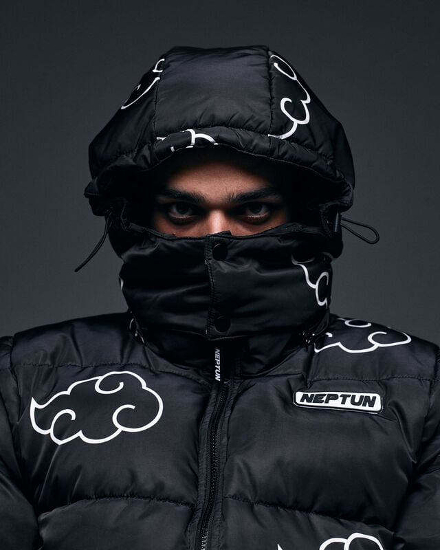 rock revival "Shippuden - Akatsuki" Winter Jacket black by Naruto