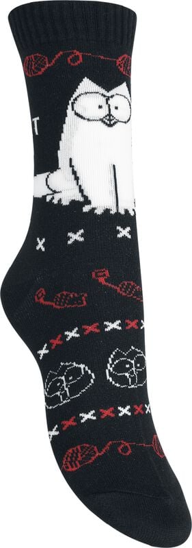 Rock Revival "Simon´s Cat- Set Of 2" Socks Multicolour By Simon' S Cat