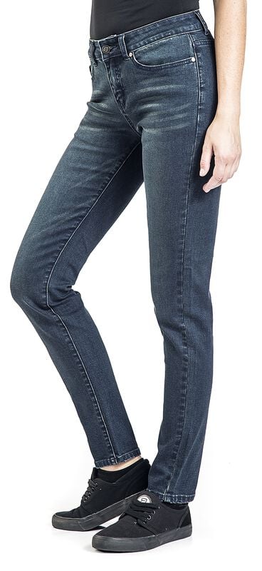 rock revival "Skarlett in Blue with Light Wash" Jeans blue by RED by EMP