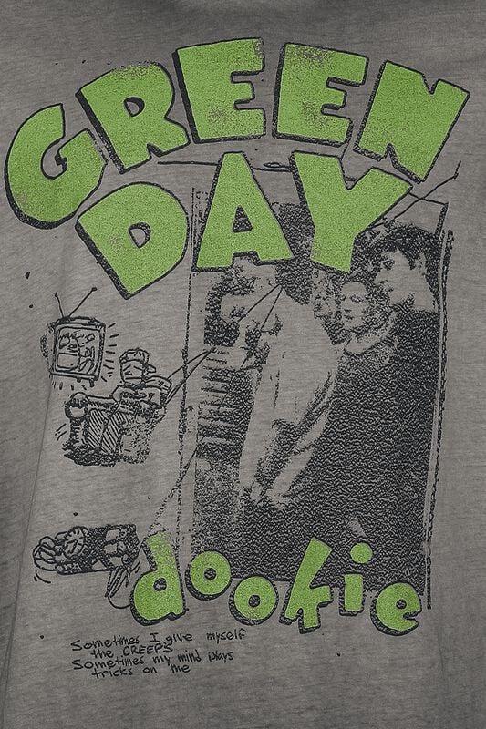 Rock Revival "Sketched Man" T-Shirt Grey By Green Day