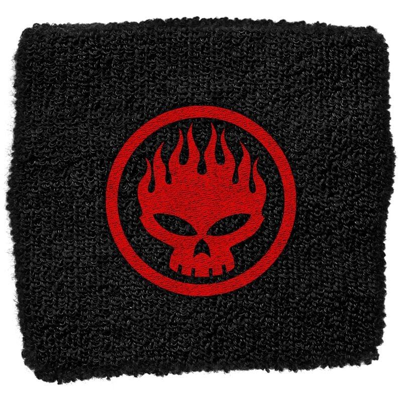 rock revival "Skull Logo" Sweatband black by The Offspring