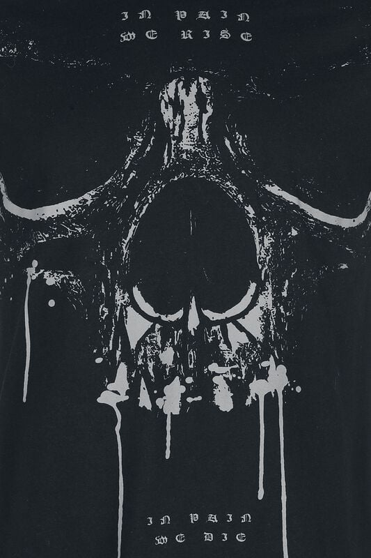 Rock Revival "Skull & Roses" T-Shirt Black By Black Premium By EMP