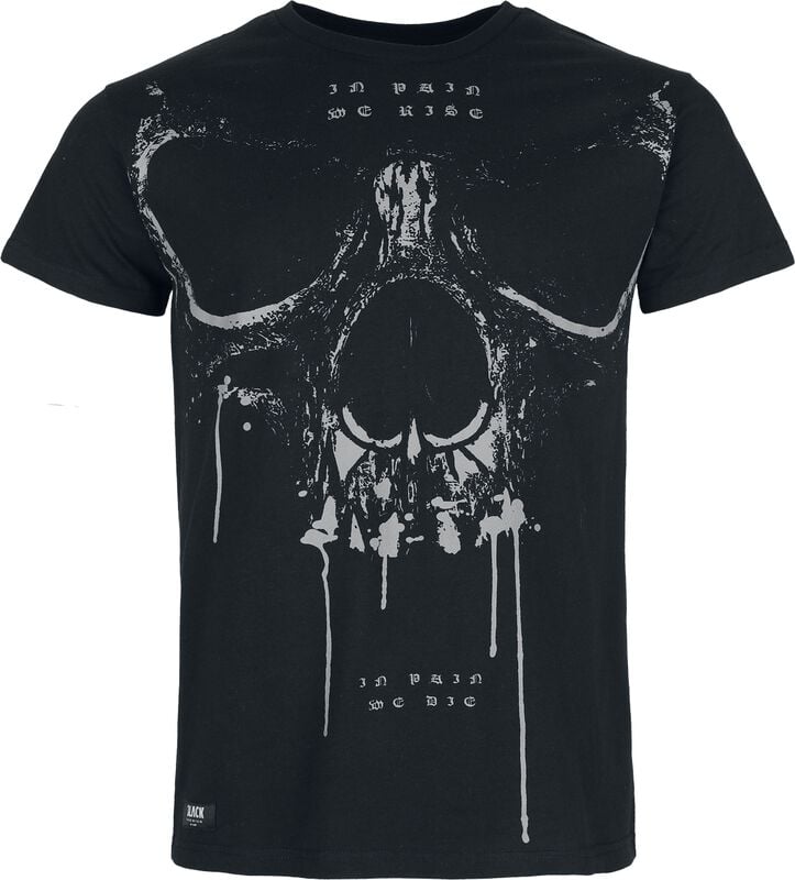 rock revival "Skull & Roses" T-Shirt black by Black Premium by EMP