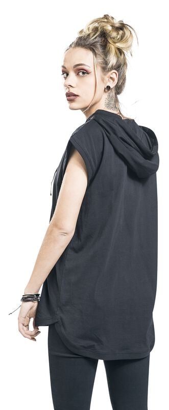 Rock Revival "Sleeveless Hoodie" T-Shirt Black By RED By EMP