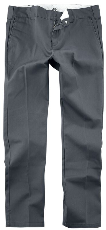 Rock Revival "Slim Fit Work Pant WE872" Chino Charcoal By Dickies