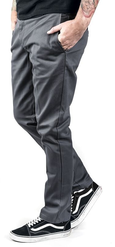 rock revival "Slim Fit Work Pant WE872" Chino charcoal by Dickies