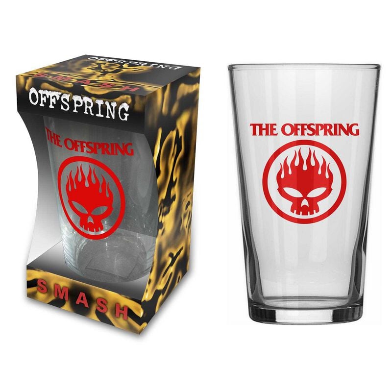 rock revival "Smash" Beer Glass transparent by The Offspring rock revival "Smash" Beer Glass transparent by The Offspring