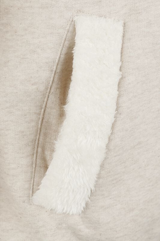 Rock Revival "Snoopy Winter" Sweatshirt Mottled Beige By Peanuts