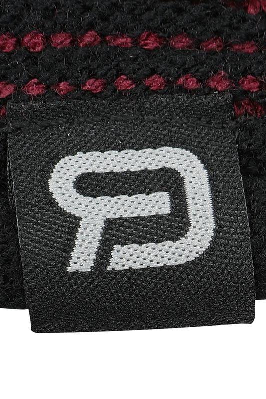 Rock Revival "Snow And Cold" Beanie Black-red By RED By EMP