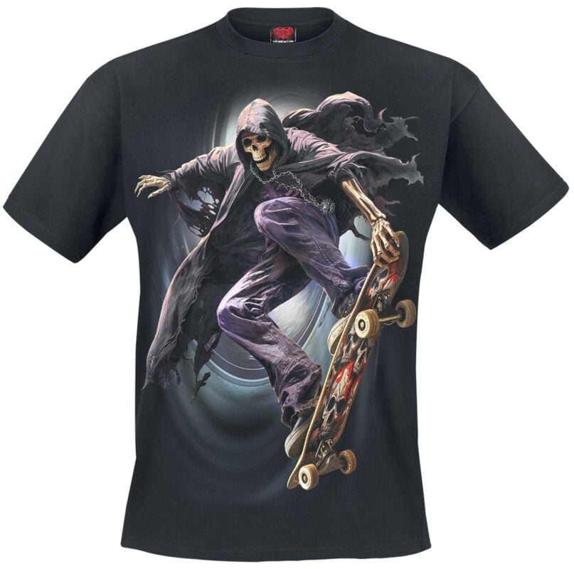 Rock Revival "Soul Boarder - T-Shirt" T-Shirt Black By Spiral