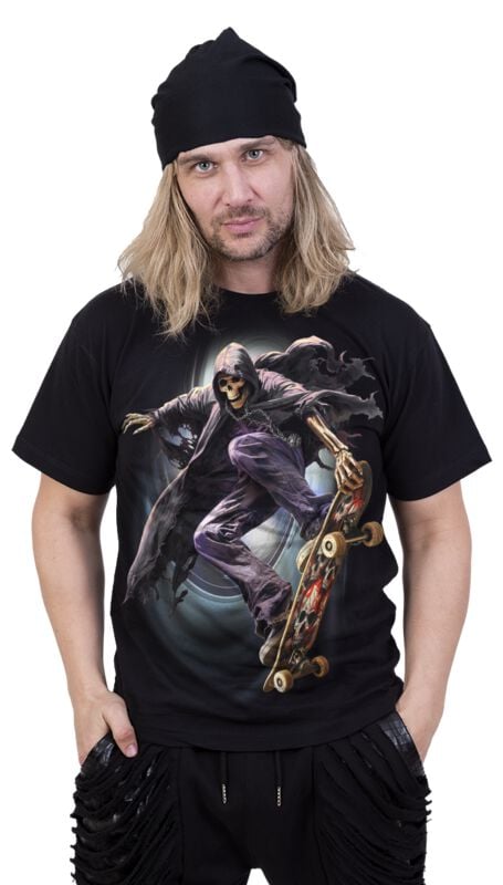 rock revival "Soul Boarder - T-Shirt" T-Shirt black by Spiral