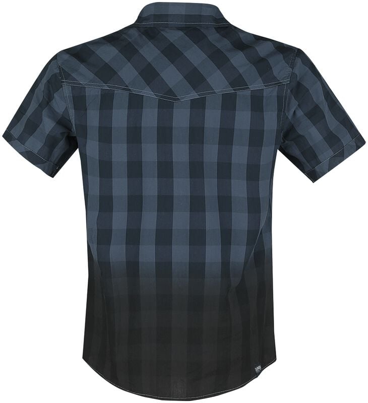 Rock Revival "Space Cowboy" Short-sleeved Shirt Black By Black Premium By EMP