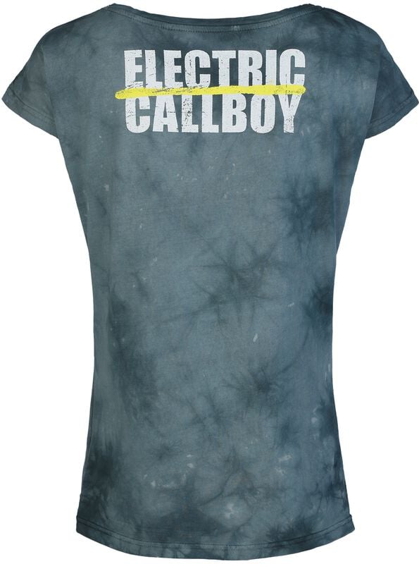 Rock Revival "Spray Smile" T-Shirt Grey By Electric Callboy