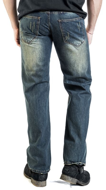 Rock Revival "Stan" Jeans Dark Blue By Black Premium By EMP