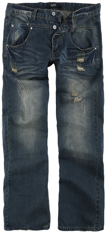 Rock Revival "Stan" Jeans Dark Blue By Black Premium By EMP