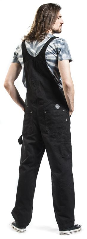Rock Revival "Stan Workwear Dungarees" Dungarees Black By Chet Rock