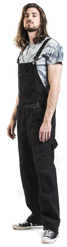 rock revival "Stan Workwear Dungarees" Dungarees black by Chet Rock