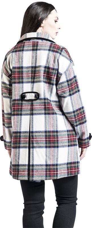 Rock Revival "Stanley Coat" Coat Multicolour By Hell Bunny