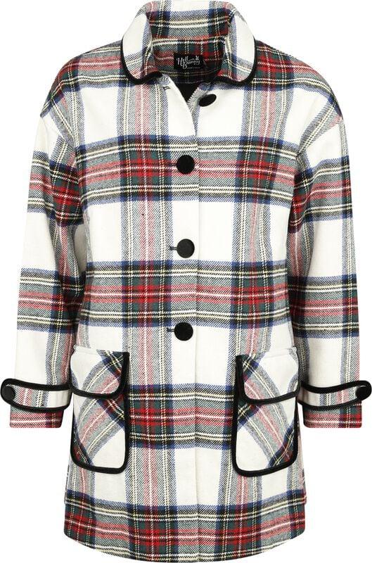 Rock Revival "Stanley Coat" Coat Multicolour By Hell Bunny