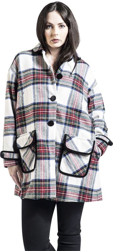 rock revival "Stanley Coat" Coat multicolour by Hell Bunny