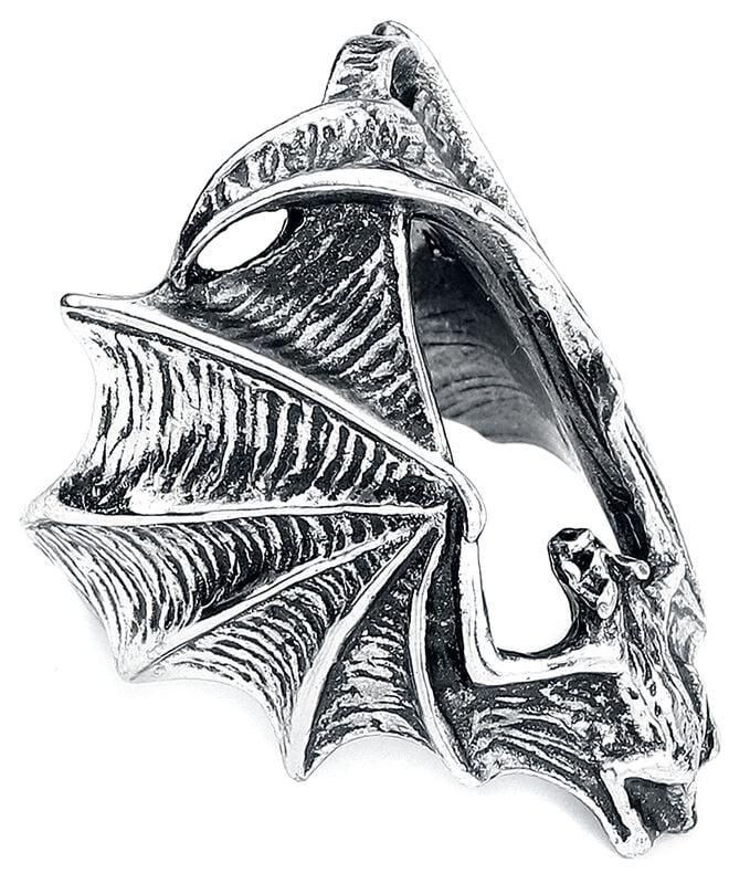 Rock Revival "Stealth" Ring Silver-coloured By Alchemy Gothic