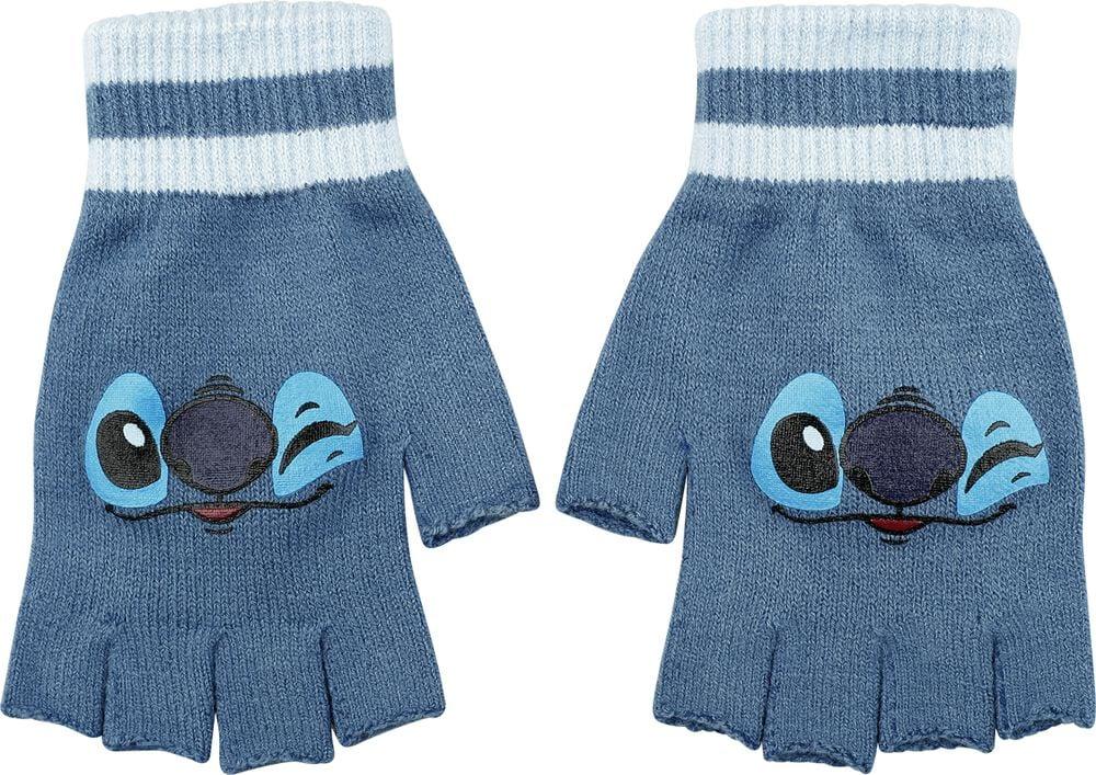 Rock Revival "Stitch" Fingerless Gloves Multicolour By Lilo & Stitch