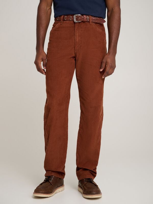 rock revival "Stranger Things 13MWZ Brown" Jeans brown by Wrangler