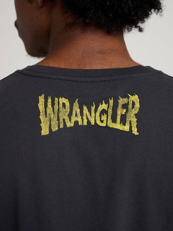 Rock Revival "Stranger Things T-shirt Washed Black" T-Shirt Black By Wrangler