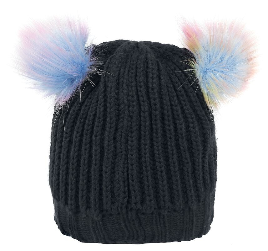 Rock Revival "Sukie Hat" Beanie Black-multicolour By Banned Alternative
