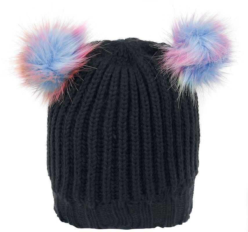 Rock Revival "Sukie Hat" Beanie Black-multicolour By Banned Alternative