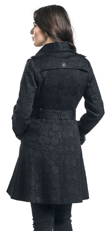 Rock Revival "Susan Coat" Short Coat Black By Voodoo Vixen