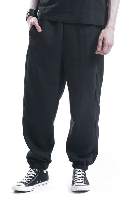 Rock Revival "Sweatpants" Tracksuit Trousers Black By Urban Classics