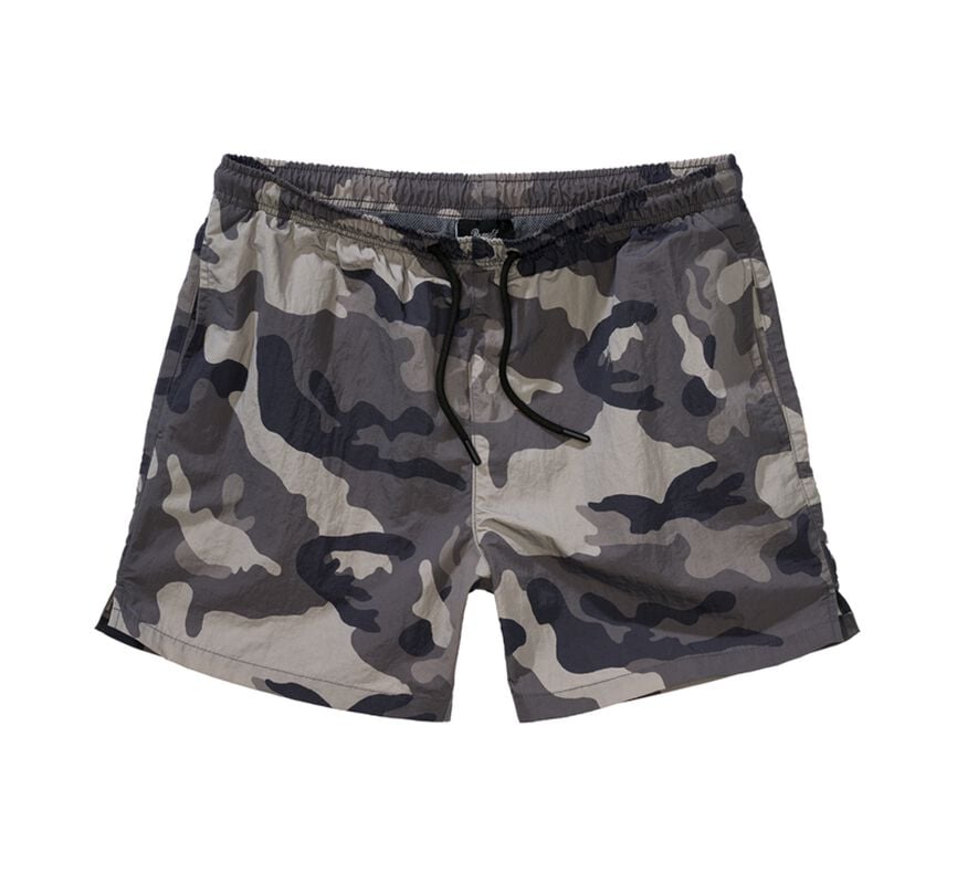 rock revival "Swim Shorts" Swim Shorts grey camo by Brandit