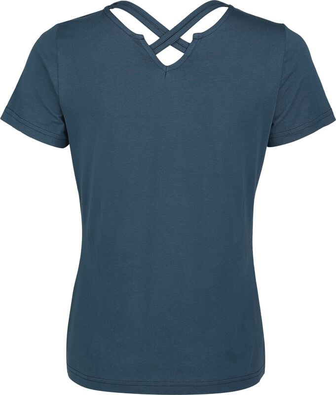 Rock Revival "T-shirt With Hogwarts Crest" T-Shirt Blue By Harry Potter