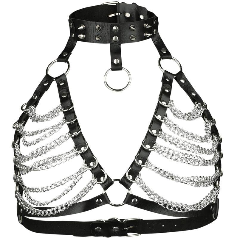 rock revival "Tallulah Harness" Harness black by Poizen Industries