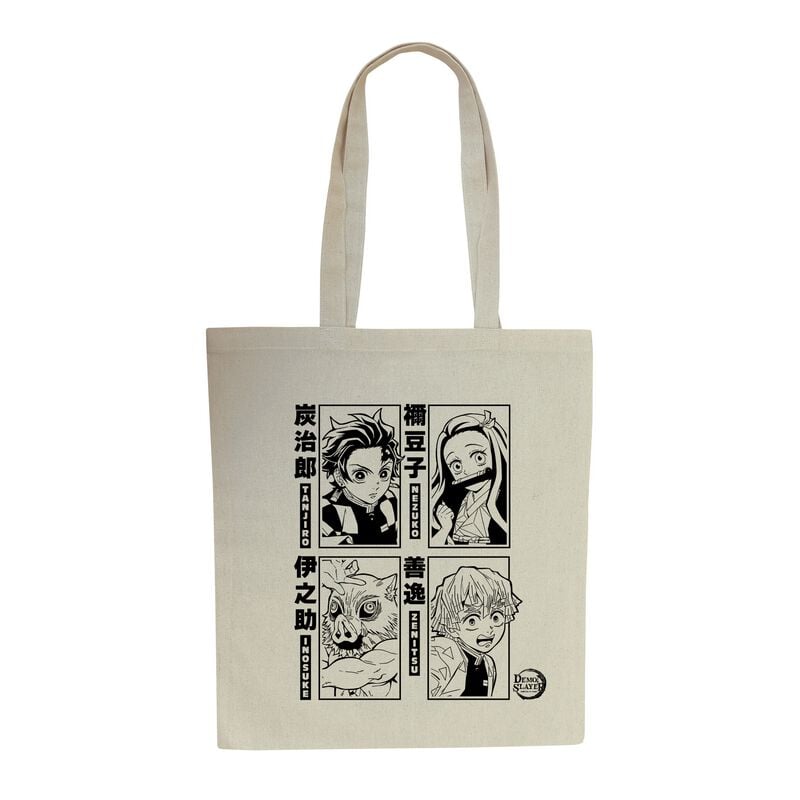rock revival "Tanjiro Nezuko Zenitsu & Inosuke" Fabric bag multicolour by Demon Slayer