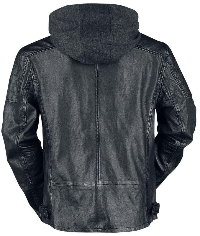 Rock Revival "Taro LEGV" Leather Jacket Black By Chevirex