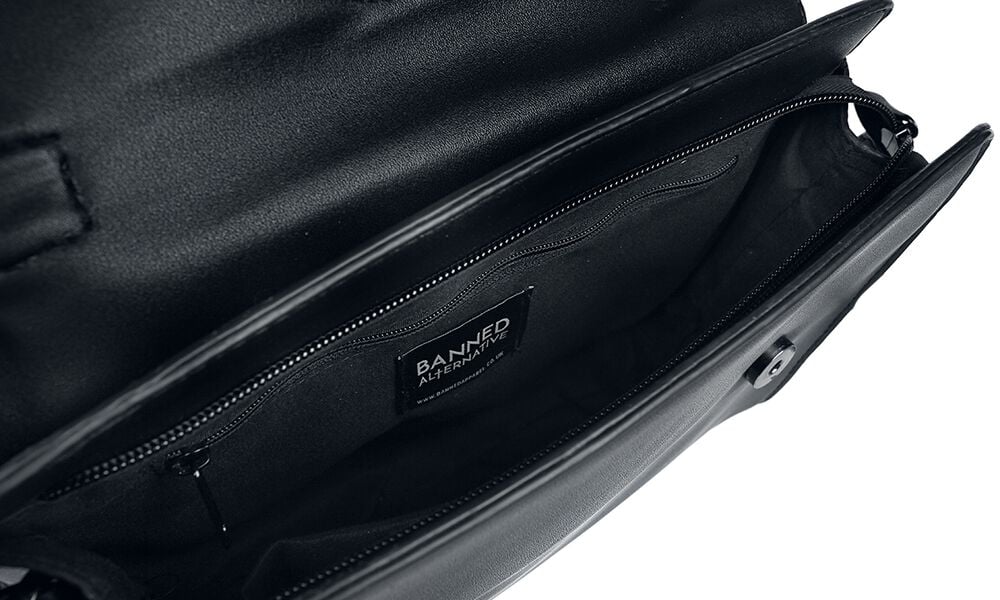 Rock Revival "Tenebris" Handbag Black By Banned Alternative