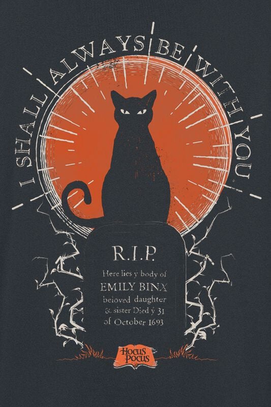 Rock Revival "Thackery Binx - I Shall Aways Be With You" T-Shirt Black By Hocus Pocus