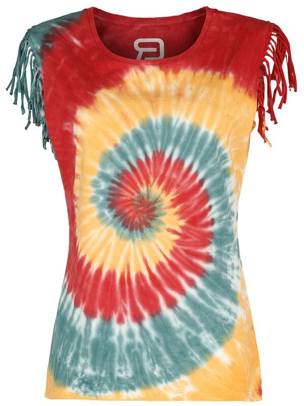Rock Revival "The Beach Is Calling" T-Shirt Multicolour By RED By EMP