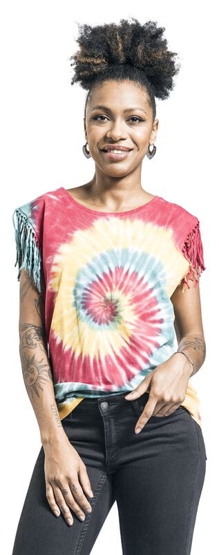 rock revival "The Beach is calling" T-Shirt multicolour by RED by EMP