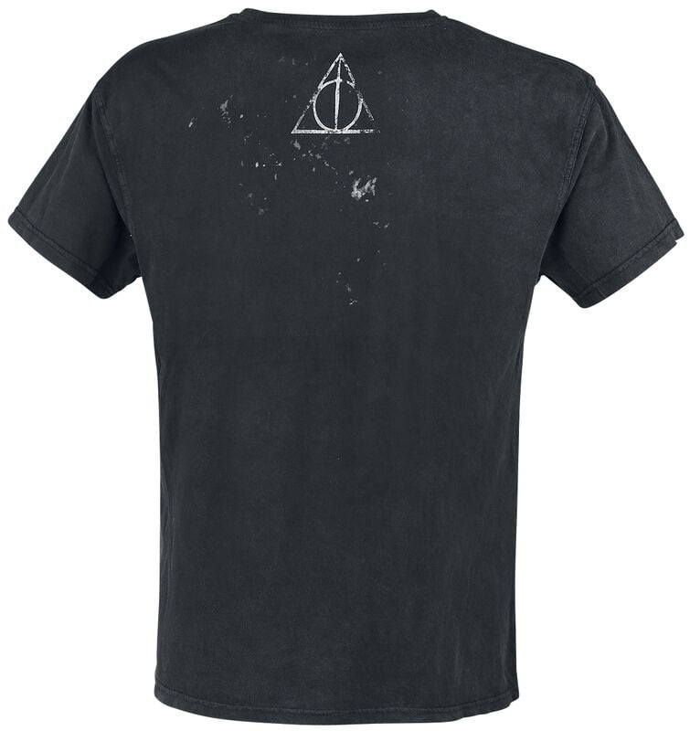 Rock Revival "The Deathly Hallows" T-Shirt Black By Harry Potter