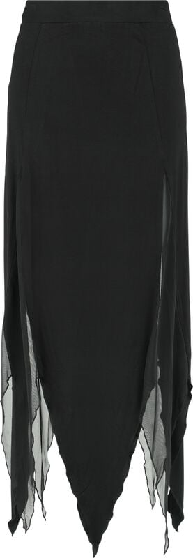 rock revival "The Grimmer The Better Midi Skirt" Midi Skirt black by KIHILIST by KILLSTAR