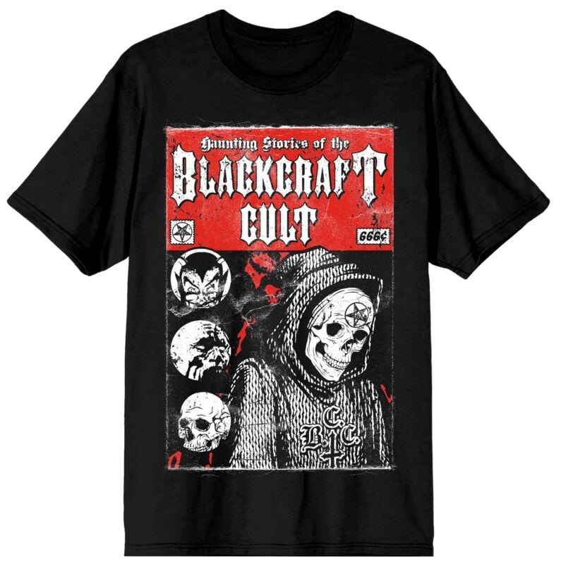 rock revival "The Haunting T-shirt" T-Shirt black by Blackcraft Cult