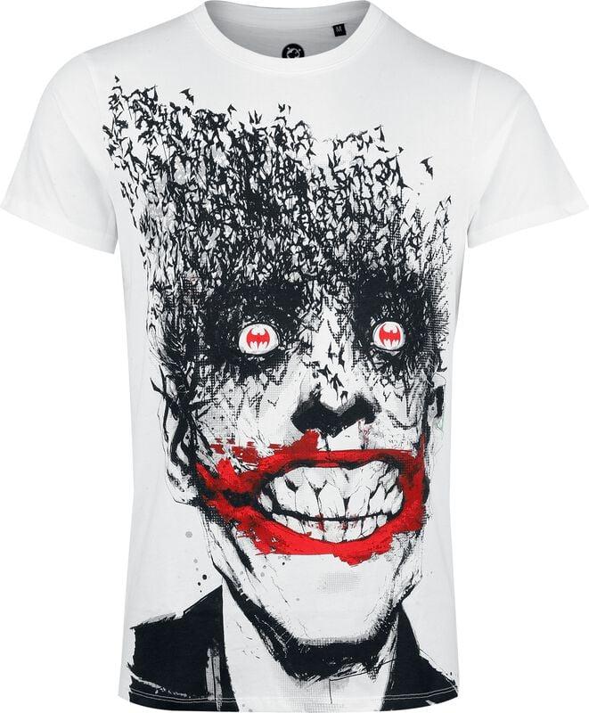 rock revival "The Joker - Jokerfly" T-Shirt white by Batman