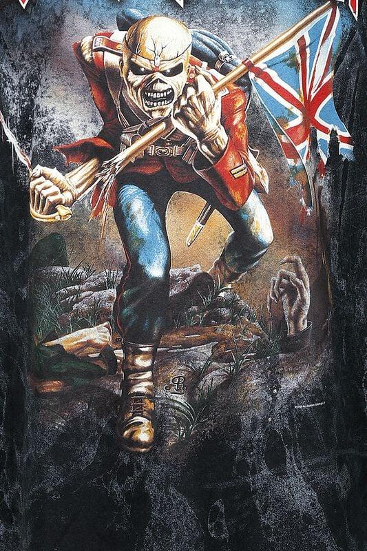 Rock Revival "The Trooper Allover" T-Shirt Allover By Iron Maiden