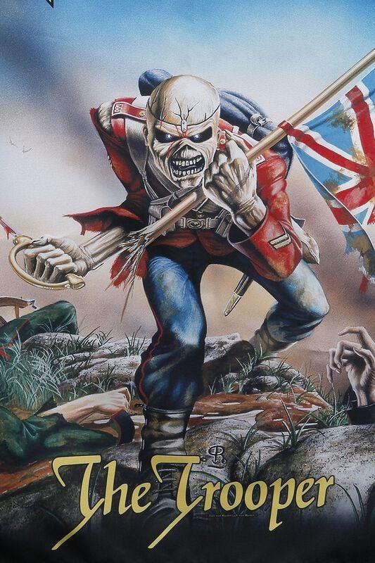 Rock Revival "The Trooper" Flag Multicolour By Iron Maiden